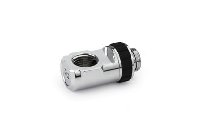 Alphacool Apex Grip adapter 90° OT/IT G1/4 rotatable chrome