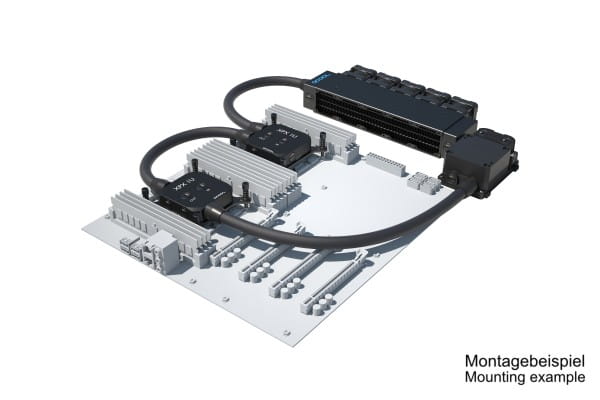 SVK Alphacool ES Pro 1U - 5 x 40 / 2x XPX 1U / Reservoir 1U - DDC310