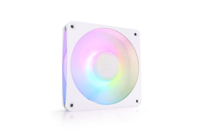 L12 Alphacool Apex Stealth Metall Aurora Lüfter Weiß 2600rpm (120x120x25mm)