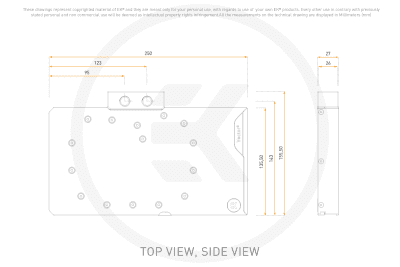 WAK EK Water Blocks EK-Quantum Vector3 Master RTX 5090 - Acryl