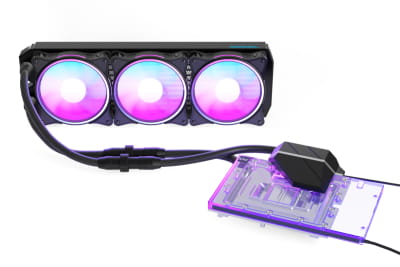 KOI Alphacool Eiswolf 2 AIO - 360mm RTX 4080 Founders Edition mit Backplate