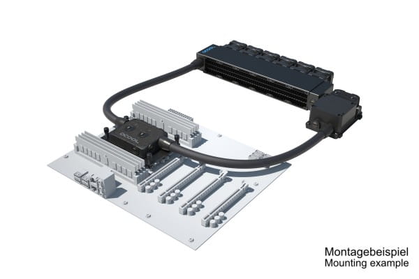 SVK Alphacool ES Pro 1U - 6 x 40 / XPX Pro 1U / Reservoir 1U - DDC310