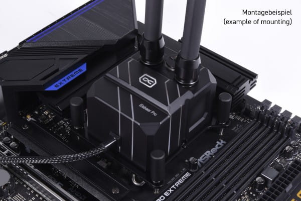 WAC Alphacool Eisbaer Pro ES (Solo) Full Black PHT EOL