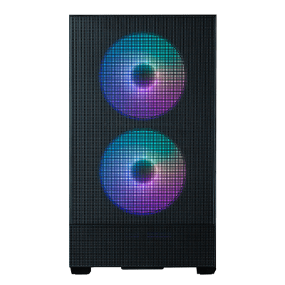 GHE Zalman P30 Air micro-ATX Gehäuse Tempered Glass side mesh front - Schwarz