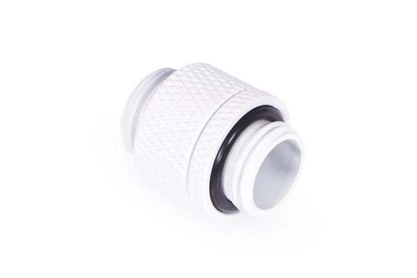 ANF Alphacool Eiszapfen Doppelnippel drehbar G1/4 AG auf G1/4 AG - White