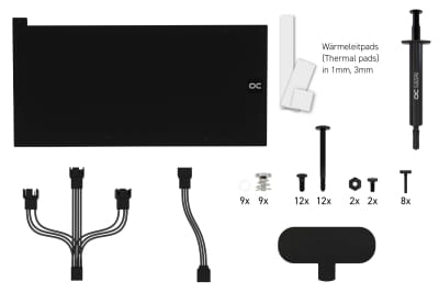 KOI Alphacool Eiswolf 2 AIO - 360mm RTX 4090 Suprim mit Backplate