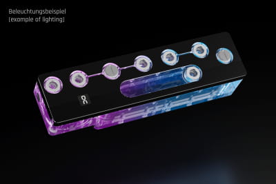AGB Alphacool Apex Distro Plate North XL D5/DDC Black