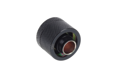 ANS Alphacool HF 16/10 Anschraubtülle G1/4 - Deep Black Sixpack PHT EOL