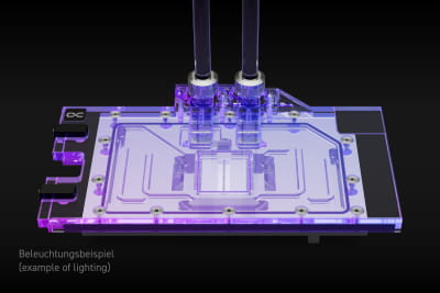 WAK Alphacool Eisblock Aurora Geforce RTX 4070 TI TUF Gaming mit Backplate PHT EOL