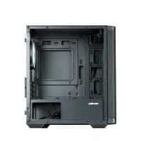 GHE Zalman M4 micro-ATX Gehäuse front Mesh - Schwarz