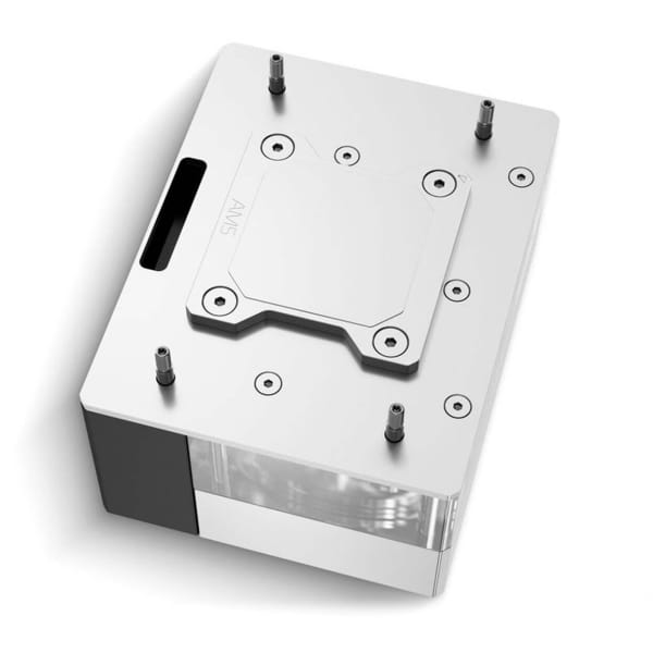 WAC EK Water Blocks EK-Quantum Velocity² DDC 4.2 PWM D-RGB - AM5 Nickel + Plexi