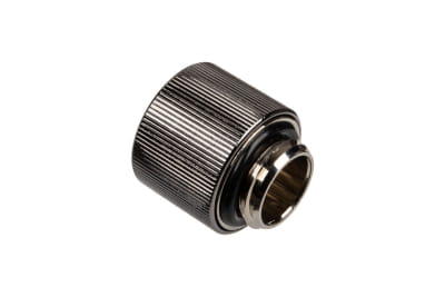 ANS EK Water Blocks EK-STC Classic Anschluss gerade G1/4 Zoll AG auf 13/10mm, nickel schwarz EOL