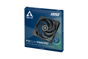 L12 Arctic P12 SLIM PWM PST - Schwarz