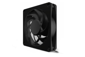 L12 Alphacool Apex Stealth Metall Power Lüfter 3000rpm Matt Schwarz (120x120x25mm)