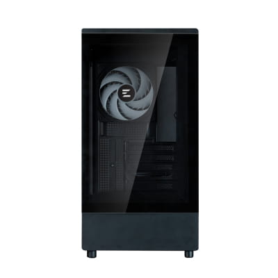 GHE Zalman P10 micro-ATX Gehäuse Tempered Glass Panoramic View - Schwarz