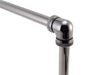 ANS XSPC 14mm Rigid Tubing Elbow Fitting - black chrome