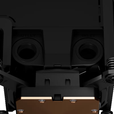 WAC TRYX Panorama CPU Wasserblock mit AMOLED-Display - schwarz