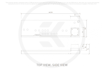 AGB EK Water Blocks EK-Quantum Reflection2 7000D D5 PWM D-RGB - Plexi