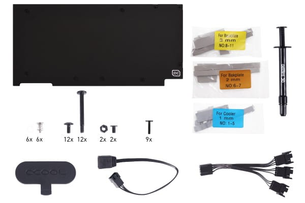 KOI Alphacool Eiswolf 2 AIO - 360mm RTX 3090TI Suprim X mit Backplate EOL