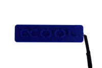 AGZ Alphacool Ligthning LED Logo - Blue (white led)