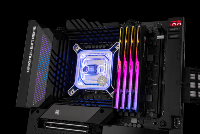 WAC EK Water Blocks EK-Quantum Magnitude D-RGB - 1700/1851 Nickel + Plexi