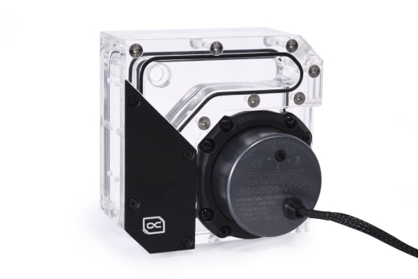 PUM B-Ware Alphacool Rise Flat Reservoir D5 mit VPP755 Pumpe
