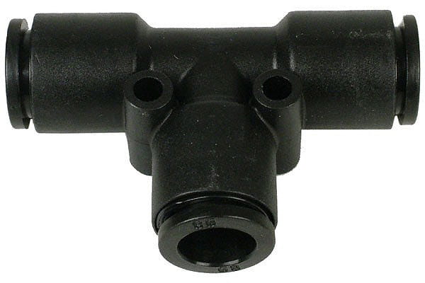 ANP 10mm T Steckverbinder schwarz