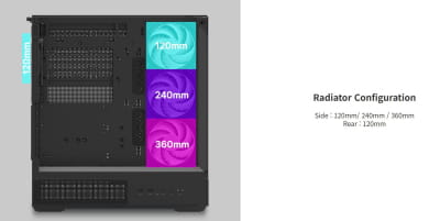 GHE Zalman P40 Prism Plus - Schwarz