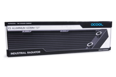 RAD Alphacool ES Aluminium 420 mm T27 - (For Industry only) EOL