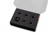 EK Water Blocks EK-Quantum Torque Compression Ring 6-Pack HDC 12 - Black