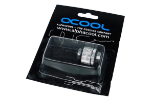 ANF Alphacool HF Doppelnippel G1/4 AG auf G1/4 AG drehbar - Chrome