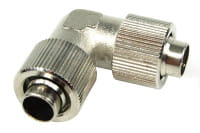 ANS 13/10mm (10x1,5mm) L Schlauchverbinder - kompakt - silber vernickelt
