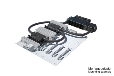 SVK Alphacool ES 1U - 3 x 40 / 2x XPX Pro 1U / Eisstation 40 DC-LT 3600rpm