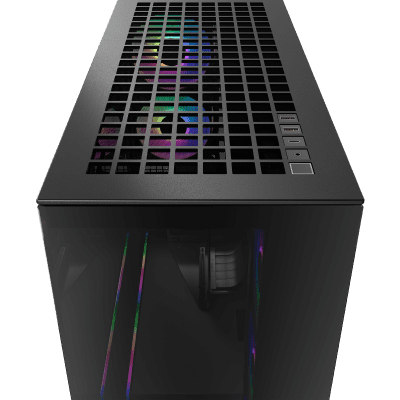 Arctic B-Ware Xtender VG (Black) Premium E-ATX PC-Gehäuse mit vertikaler GPU-Montage