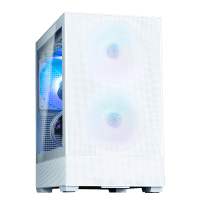 GHE Zalman P30 Air micro-ATX Gehäuse Tempered Glass side mesh front - Weiß