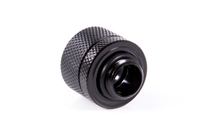 ANS Alphacool Eiszapfen 14mm HardTube Anschraubtülle G1/4  - Deep Black