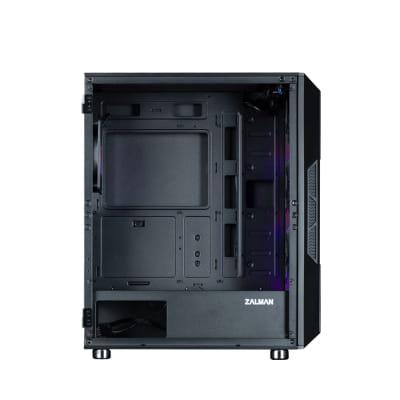 GHE Zalman i3 Neo ARGB V2 Tempered Glass PC-Gehäuse  ATX  - Schwarz