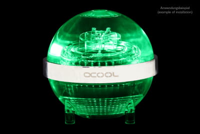 PUM Alphacool Eisball Digital RGB - Acryl mit VPP/D5 Apex PWM Pumpe