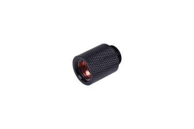 ANF Alphacool HF Verlängerung G1/4 auf G1/4 20mm - Deep Black PHT EOL