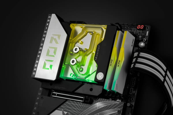 WAC EK Water Blocks EK-Quantum Momentum2 ASUS ROG Maximus Z790 Dark Hero D-RGB - Plexi