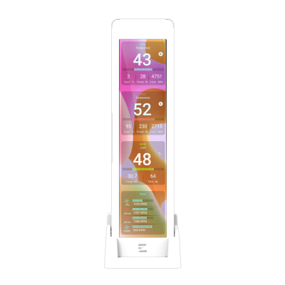 Zalman ZM-MF916 WHITE 9,16inch Display - Weiss