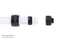ANS Alphacool Eiszapfen PRO 16mm HardTube Fitting G1/4 - Deep Black
