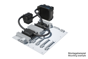 SVK Alphacool ES Pro 3U - 1 x 120 XT / 2x XPX Pro 1U / Reservoir 2U - DDC310