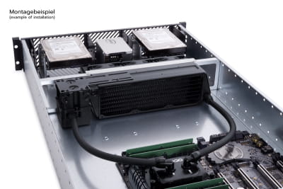 GHE Alphacool ES 2U - 19" - ServerRack - Watercooling ready