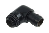 ANT Alphacool HF 13mm (1/2") Schlauchanschluss 90° drehbar G1/4 mit O-Ring - Deep Black