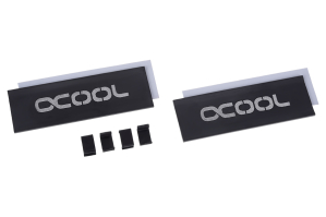 WAH Alphacool HDX - M.2 SSD M01 - 80mm - Schwarz