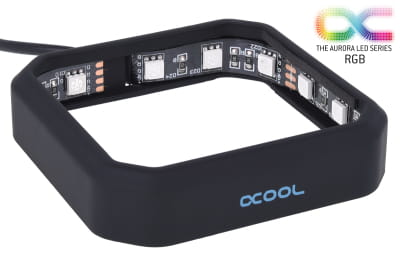 WACZ Alphacool Aurora XPX RGB Frame - Black