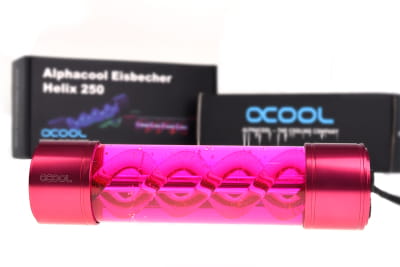 AGB Alphacool Eisbecher Helix 250mm Ausgleichsbehälter - rot