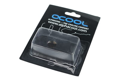 ANF Alphacool HF Anschlussterminal 5-Fach G1/4 IG - Deep Black PHT EOL
