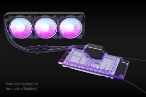 KOI Alphacool Eiswolf 2 AIO - 360mm RTX 3090TI Suprim X mit Backplate